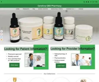 Carolinacbdpharmacy.com(Carolina CBD Pharmacy) Screenshot