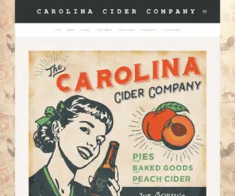 Carolinaciderco.com(Carolina Cider South Carolina) Screenshot