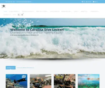 Carolinadivelocker.com(Carolina Dive Locker) Screenshot