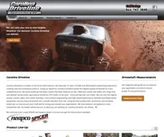 Carolinadriveline.com(Carolina Driveline) Screenshot