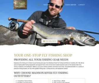 Carolinaflyfishing.com(Fly Fishing Cornelius) Screenshot