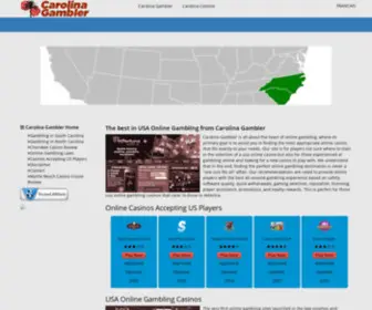 Carolinagambler.com Screenshot