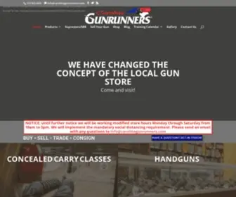 Carolinagunrunners.com(Carolina Gunrunners) Screenshot