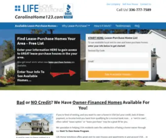 Carolinahome123.com(Life Home Solutions) Screenshot