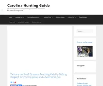 Carolinahuntingguide.com(Carolina Hunting Guide) Screenshot