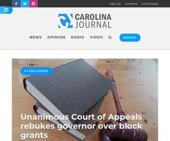 Carolinajournal.com(Carolina Journal) Screenshot