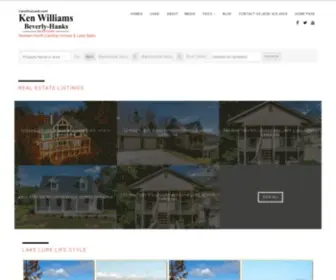 Carolinaland.com(Lake Lure Real Estate Sales Western North Carolina) Screenshot