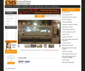 Carolinamachinerysales.com(Carolina Machinery Sales) Screenshot