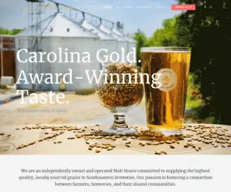 Carolinamalt.com(Carolina Malt) Screenshot