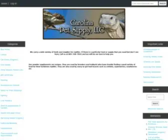 Carolinapetsupply.com(Zen Cart) Screenshot