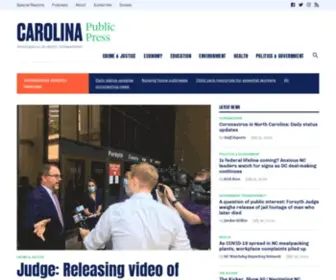 CarolinapublicPress.org(Carolina public press) Screenshot