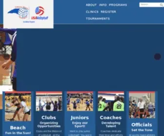 Carolinaregionvb.org(Carolina Region Volleyball) Screenshot