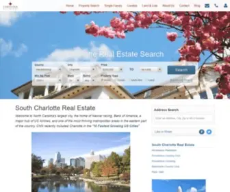 Carolinaresidence.com(South Charlotte Real Estate) Screenshot
