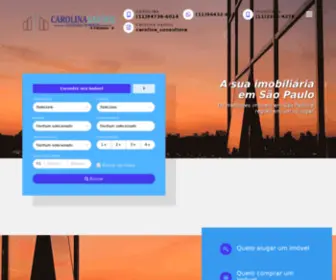 Carolinasantosimobiliaria.com.br(Imobiliária em São Paulo) Screenshot