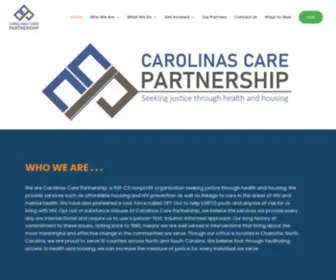 Carolinascare.org(Carolinas Care Partnership) Screenshot