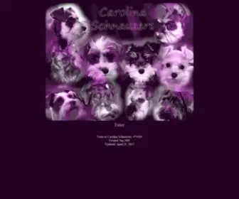 Carolinaschnauzers.com(Carolina Schnauzers) Screenshot