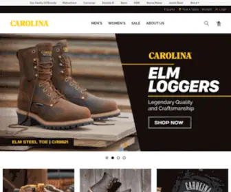 Carolinashoe.com(Carolina Footwear) Screenshot