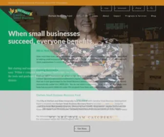 Carolinasmallbusiness.org(Carolina Small Business Development Fund) Screenshot