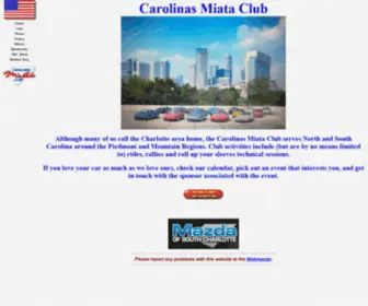 Carolinasmiataclub.com(Carolinas Miata Club) Screenshot