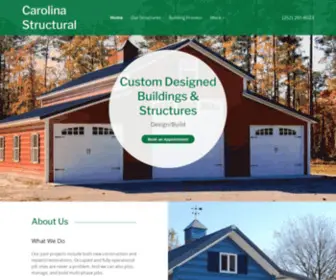 Carolinastructural.com(Carolina Sturctural) Screenshot