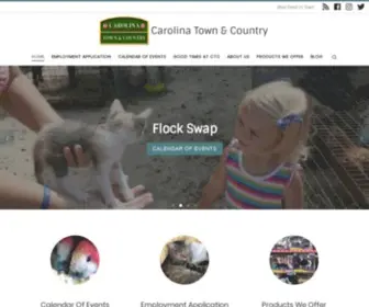 Carolinatownandcountry.com(The Best Feed In Town) Screenshot