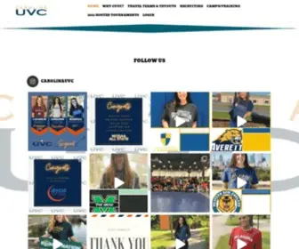 Carolinauvc.com(Reaching The Full Potential of Greater Charlotte Volleyball Players) Screenshot