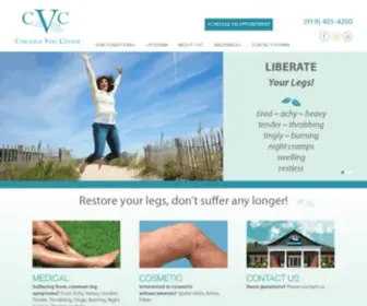 Carolinaveincenter.com(Carolina Vein Center) Screenshot