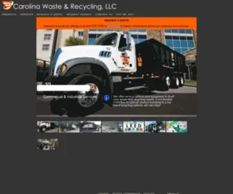 Carolinawaste.com(Carolina Waste & Recycling) Screenshot