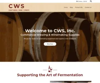 Carolinawinesupply.com(Carolina Wine Supply) Screenshot