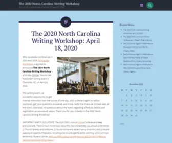 Carolinawritingworkshops.com(Get Your Writing Published) Screenshot