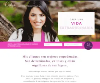 Carolinazuleta.com(Carolina Zuleta) Screenshot