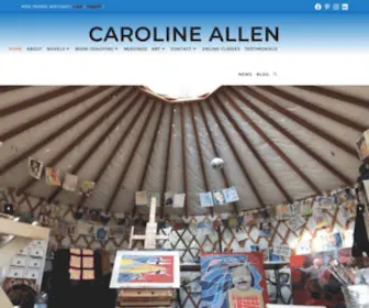 Carolineallen.com(Caroline Allen) Screenshot