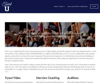 Carolinecarothers.com(Twirl U) Screenshot