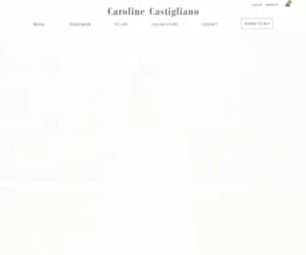 Carolinecastigliano.com(Designer Wedding Dresses) Screenshot