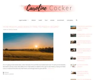 Carolinecocker.com(Carolinecocker) Screenshot