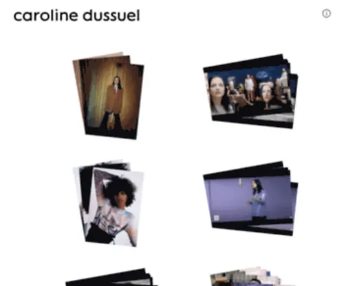 Carolinedussuel.com(Caroline Dussuel) Screenshot