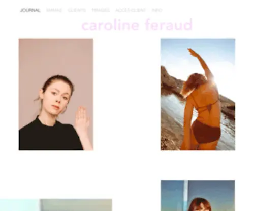 Carolineferaud.com(Caroline Feraud Photographe Lifestyle) Screenshot
