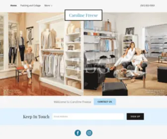 Carolinefreese.com(Caroline Freese) Screenshot