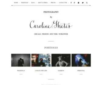 Carolineghetes.com(Destination weddings and documentary portraits) Screenshot