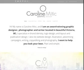 Carolinemitic.com(Caroline Mitic) Screenshot