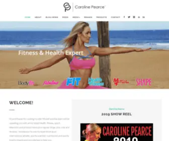 Carolinepearcetv.com(Caroline Pearce) Screenshot