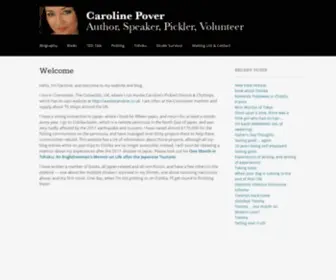 Carolinepover.info(Caroline Pover) Screenshot