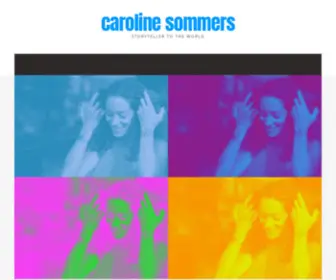 Carolinesommers.tv(Supervising producer and storyteller to the World; Stories I covered) Screenshot