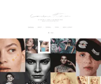 Carolinetorbahn.com(Caroline Torbahn Make Up Artist) Screenshot