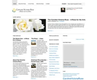 Carolinevictoriarose.com(Blog-beautify your world-one rose at a time) Screenshot