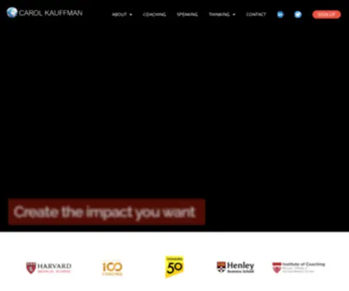 Carolkauffman.com(Carol Kauffman) Screenshot