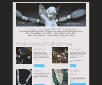 Carolk.com(Jewelry pieces designed by CarolK) Screenshot