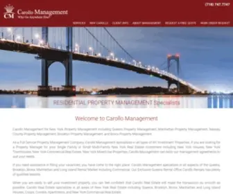 Carollomanagement.com(Property Management Queens Brooklyn Bronx) Screenshot