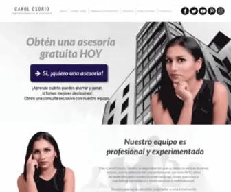 Carolosorio.com(Carol Osorio) Screenshot