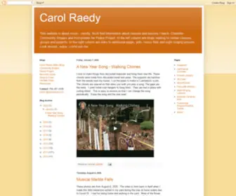 Carolraedy.com(Carol Raedy) Screenshot